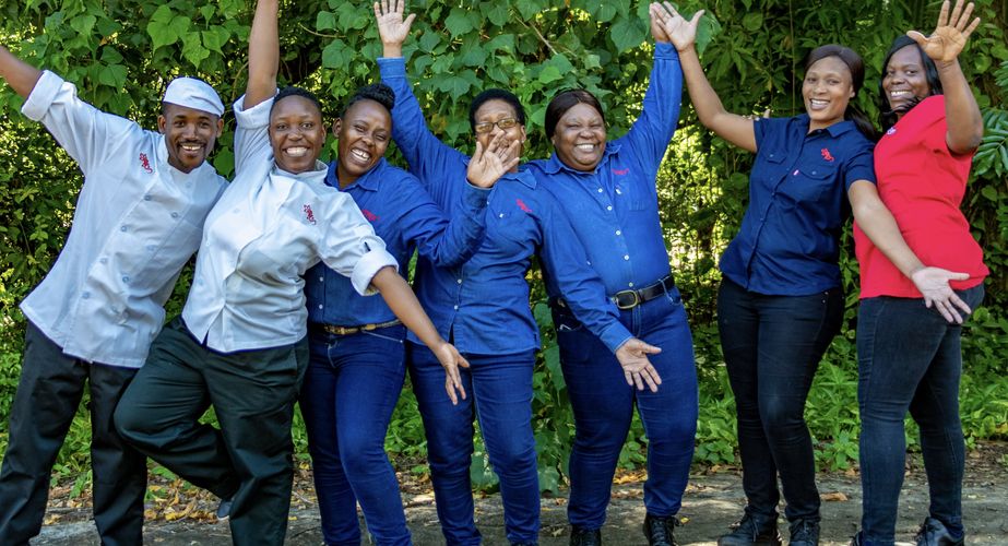 Gastvrij personeel accommodatie Zuid Afrika groepsrondreis 1